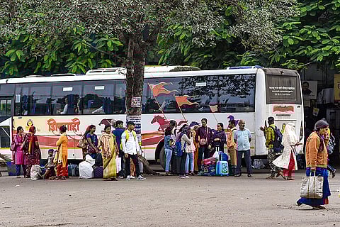 Day 2 of MSRTC employees' strike